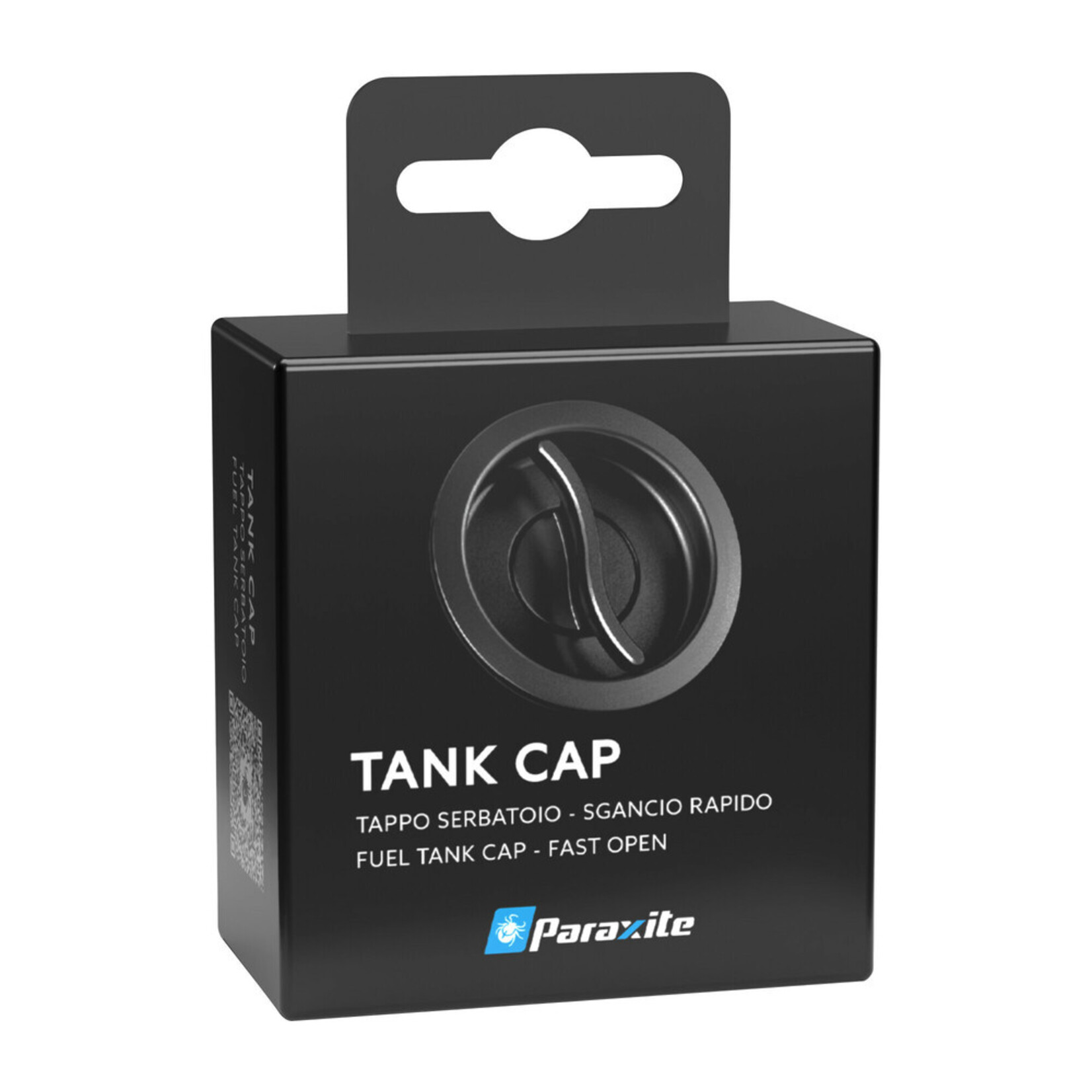 Paraxite Paraxite Quick Release Tankdop Zwart | CNC Racing Fuel Cap PTF001N