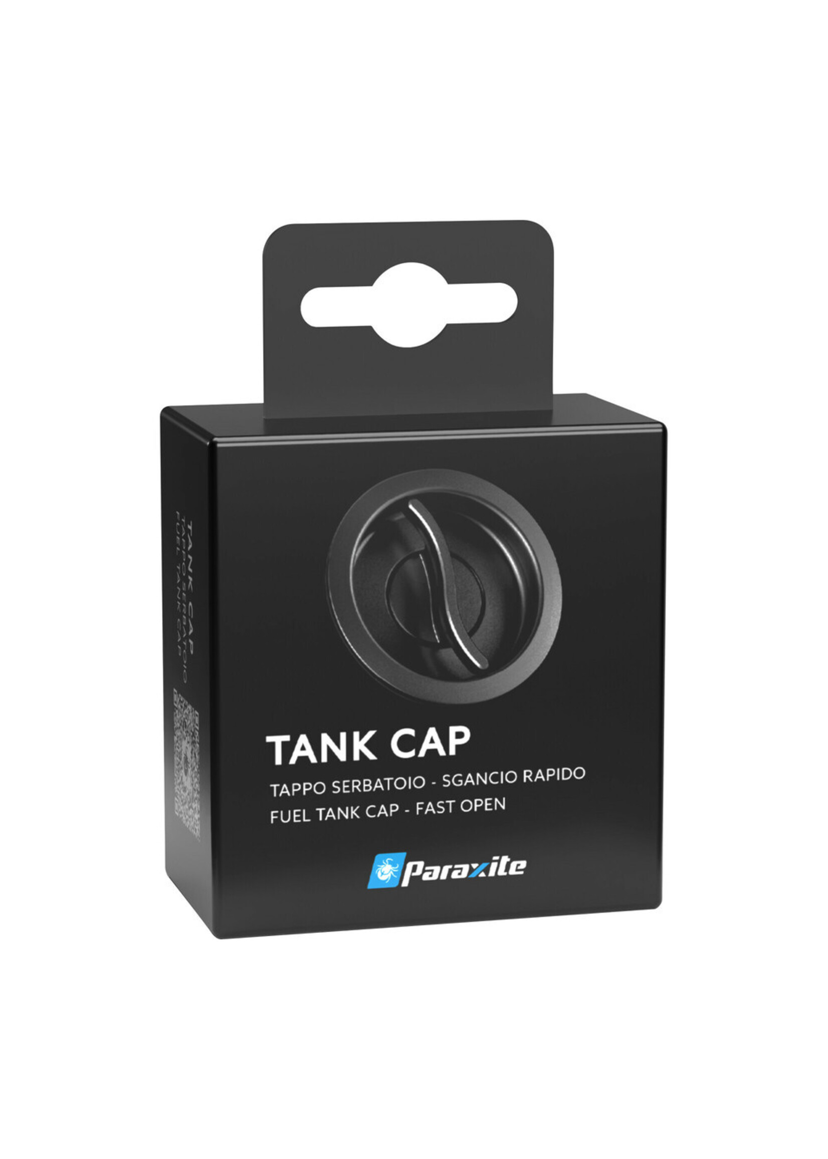 Paraxite Paraxite Quick Release Tankdop Zwart | CNC Racing Fuel Cap PTF001N