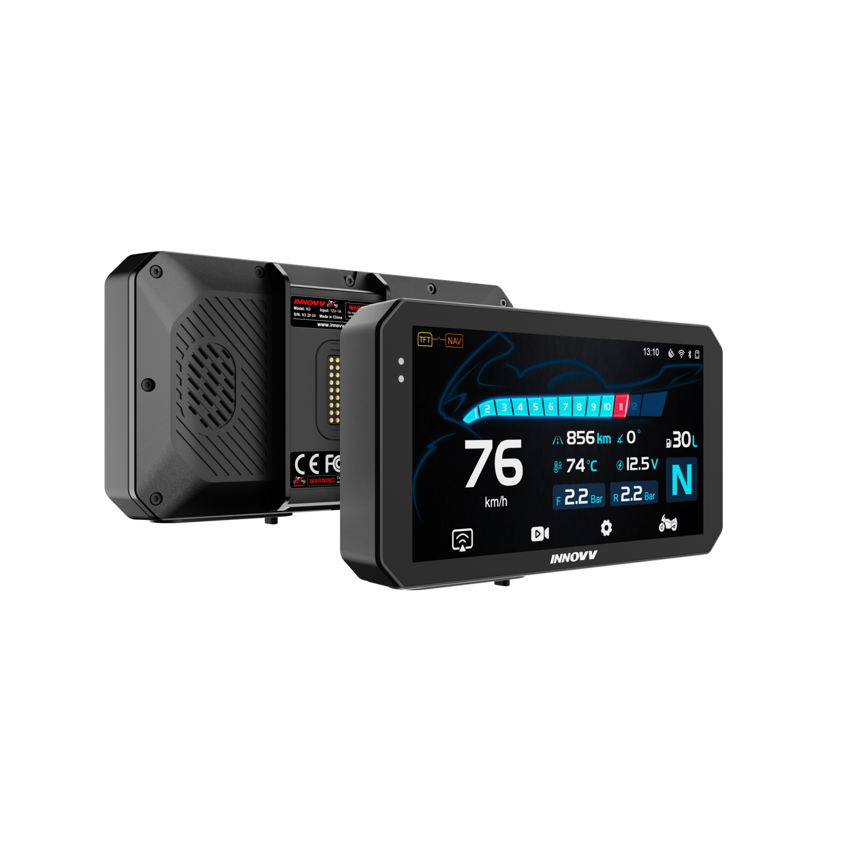 INNOVV N3 Quick-Release Smart Display
