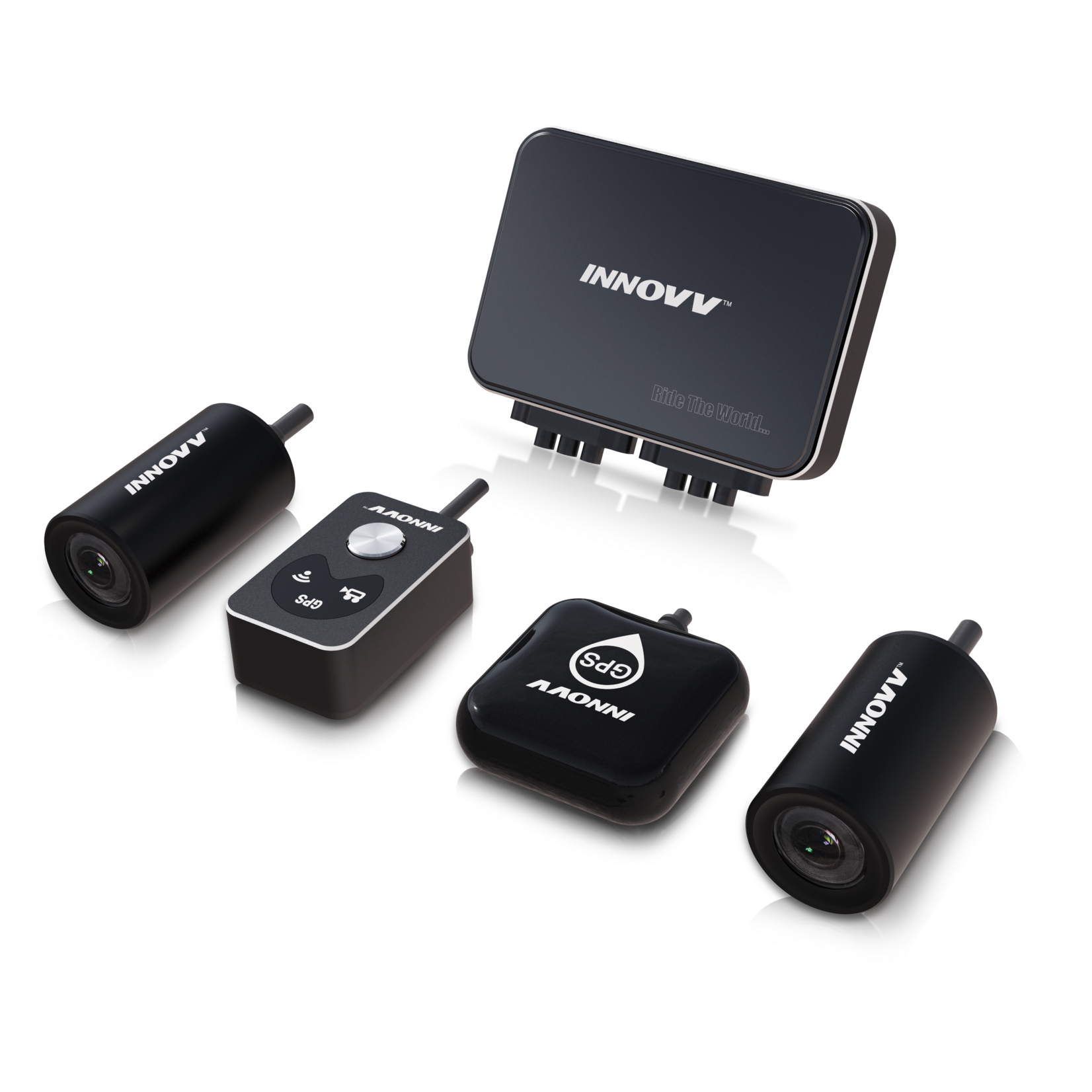 INNOVV INNOVV K7 Motor Dashcam 2K GPS WiFi | Voor & Achter Camera