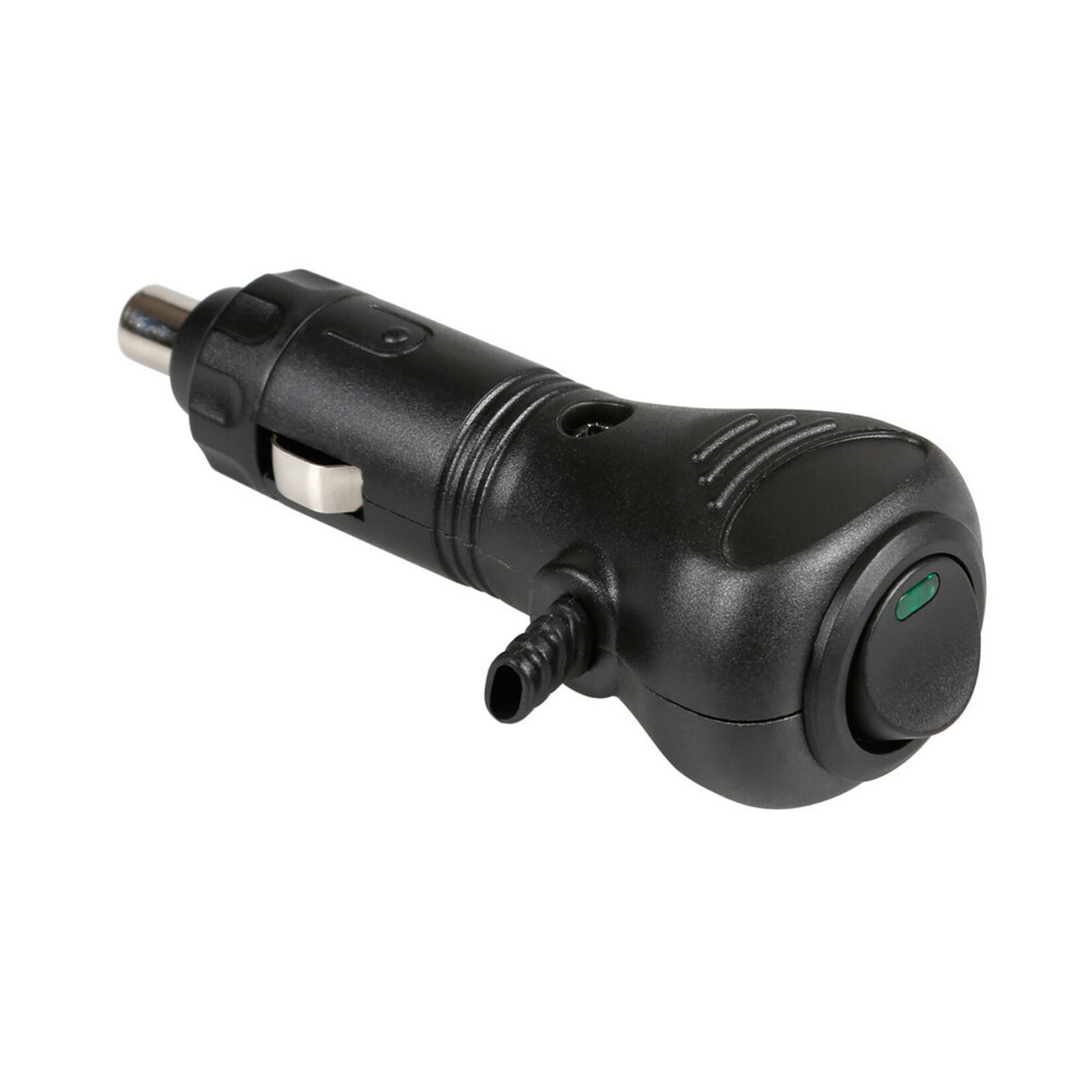 Lampa Sigarettenaanstekerplug met zijdelingse draadaansluiting, 12/24V