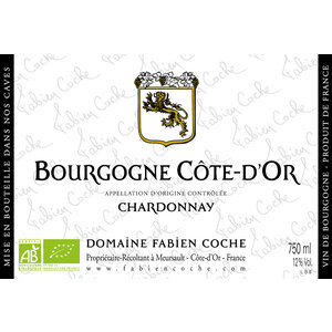 Domaine Fabien Coche Domaine Fabien Coche - Blanc Côte d'Or