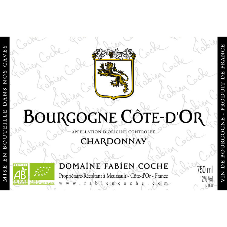 Domaine Fabien Coche Domaine Fabien Coche - Blanc Côte d'Or