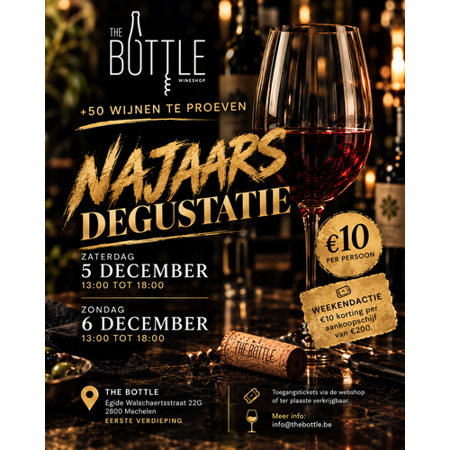 Tasting / Wijnproeverij Najaarsdegustatie - 5 & 6 december