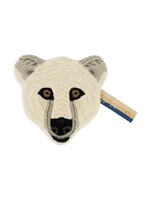 Doing Goods Vloerkleed Kasbah polar bear head white