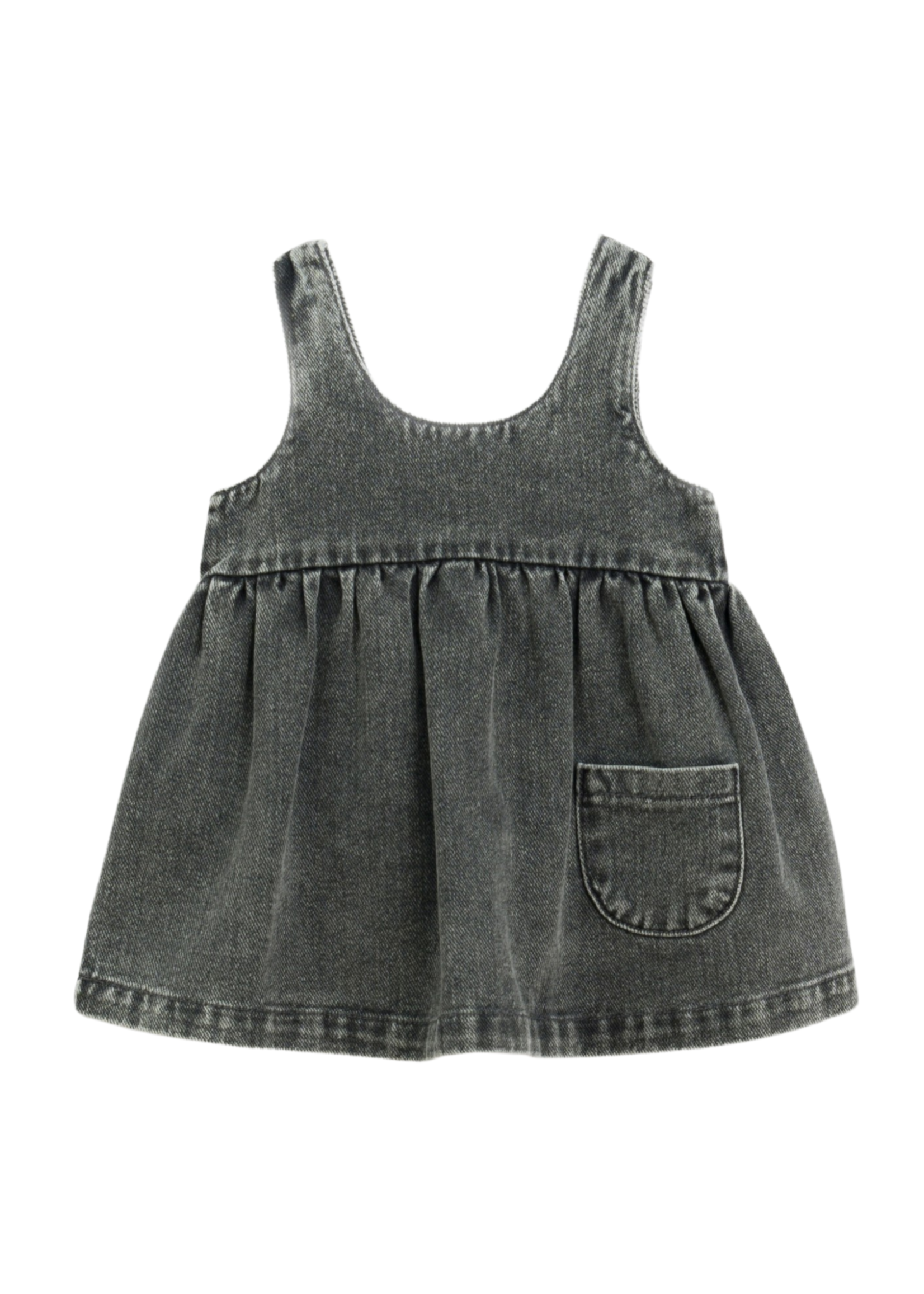 Play up Jurk denim dress nori