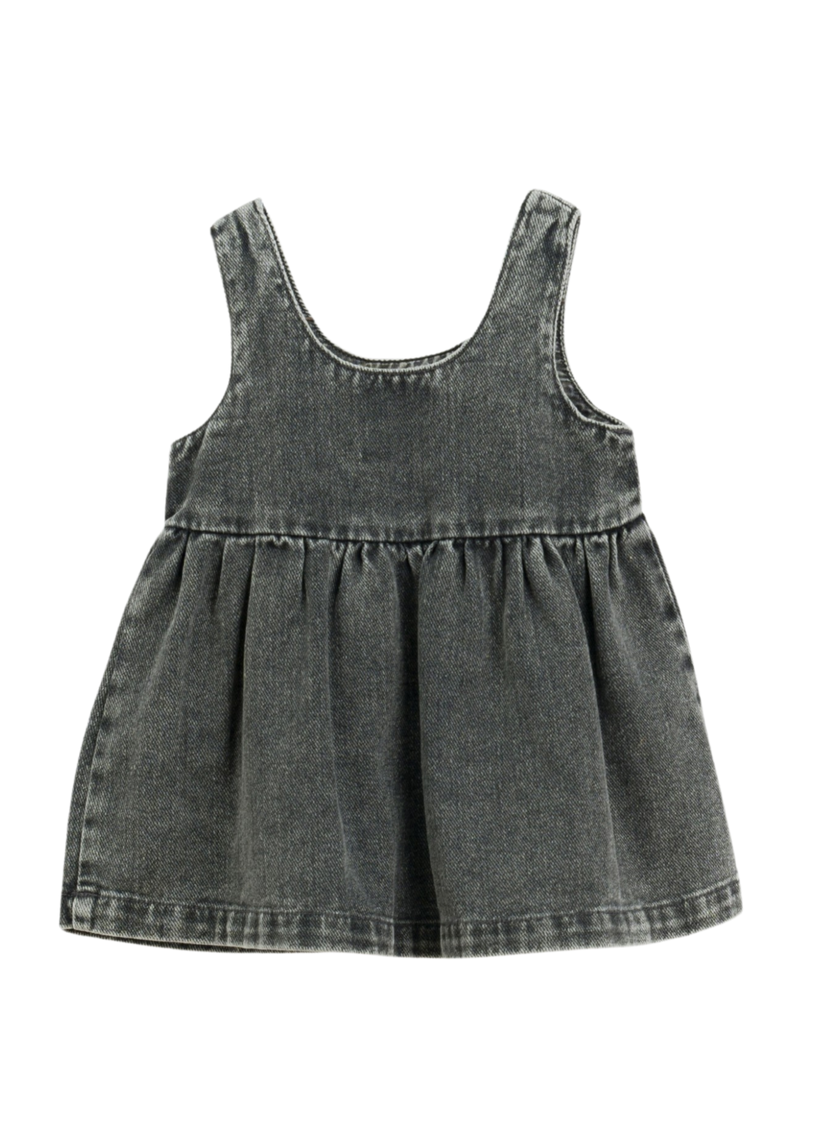 Play up Jurk denim dress nori