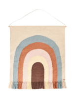 Oyoy Wanddecoratie follow the rainbow wall rug multi