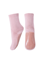 mp Denmark Sokken cotton socks with anti-slip rose grey