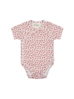 The little Indians Onesie shortsleeve leopard rose