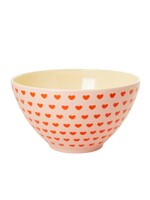 Rice Kom melamine slaschotel hearts