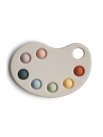 Mushie Speelgoed Press toy paint palette multicolour