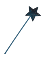 Mimi & Lula Toverstaf teal enchanted witches wand