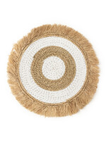 Bazar Bizar De Seagrass Raffia Placemat - Natuurlijk Wit