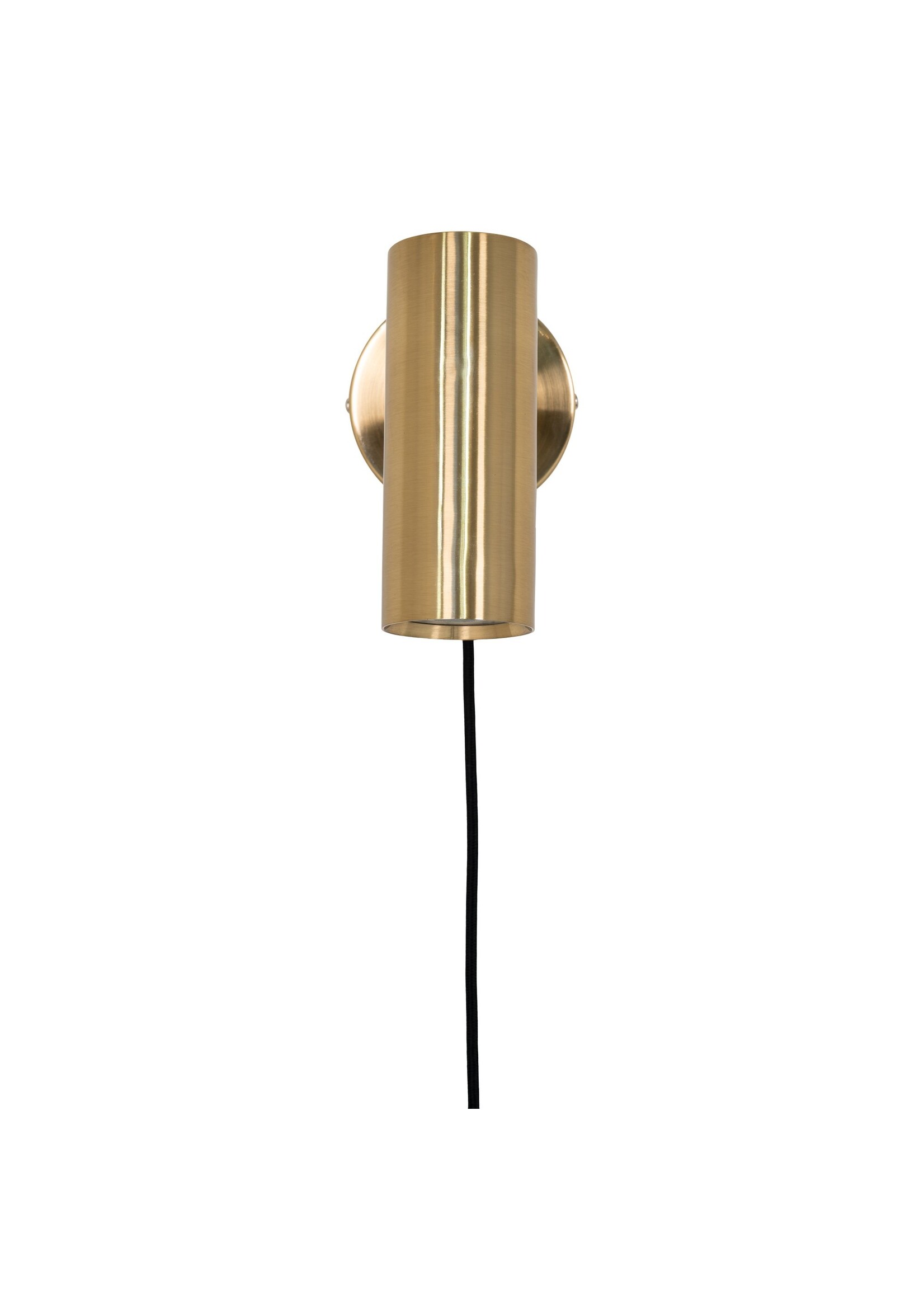 House Nordic Paris Wall Lamp  - Lamp van messing met een 190 cm stoffen snoer Lamp: GU10/5W LED IP20