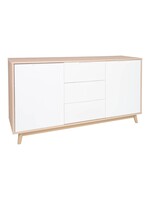 House Nordic Copenhagen Sideboard - Dressoir in wit en natuurlijk