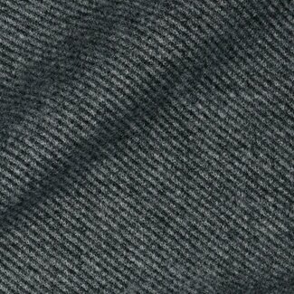 Poppy Fabrics Mantelstof - Gemeleerd grijs