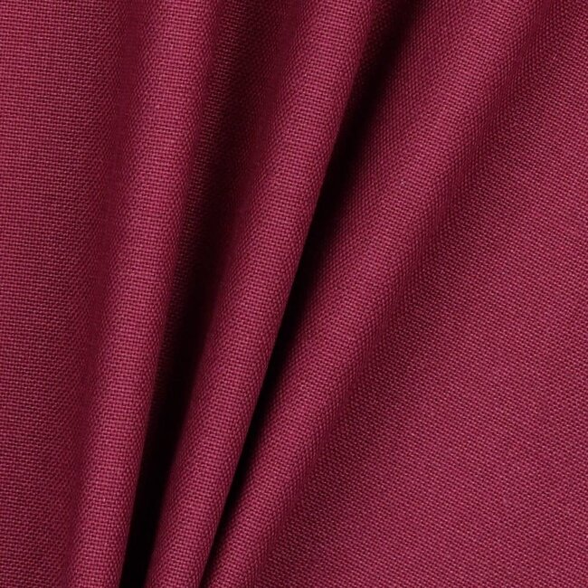 Canvaskatoen - Wijnrood