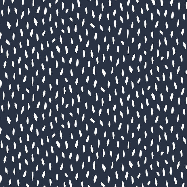 Poplin Stripes - Navy