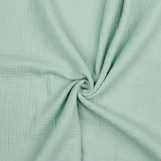 Poppy Fabrics Double Gauze - Mint