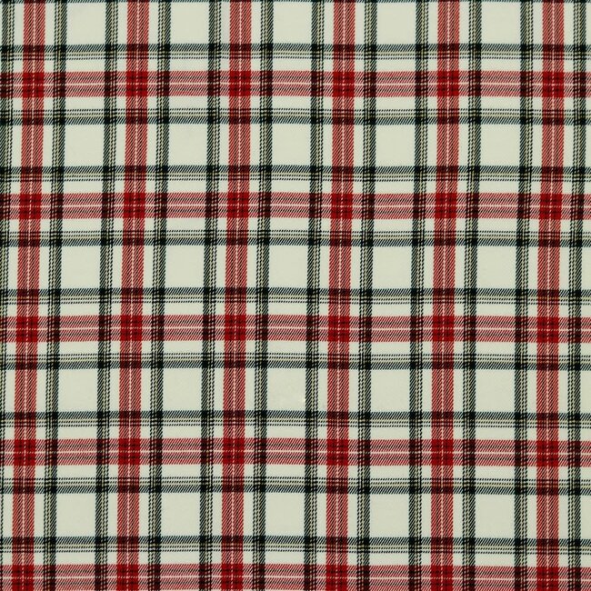 Scottisch Check - Gebroken Wit - Klein Geruit