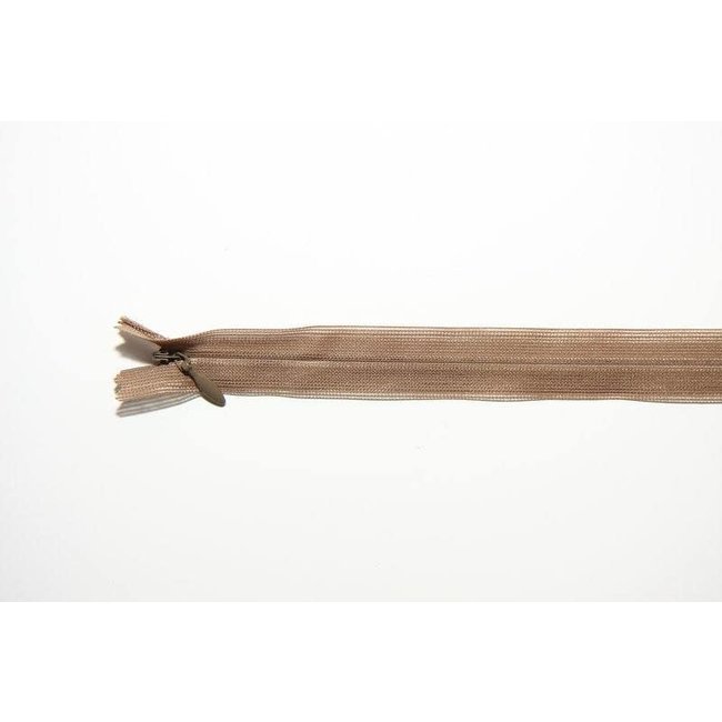 Blinde rits - Zandbruin