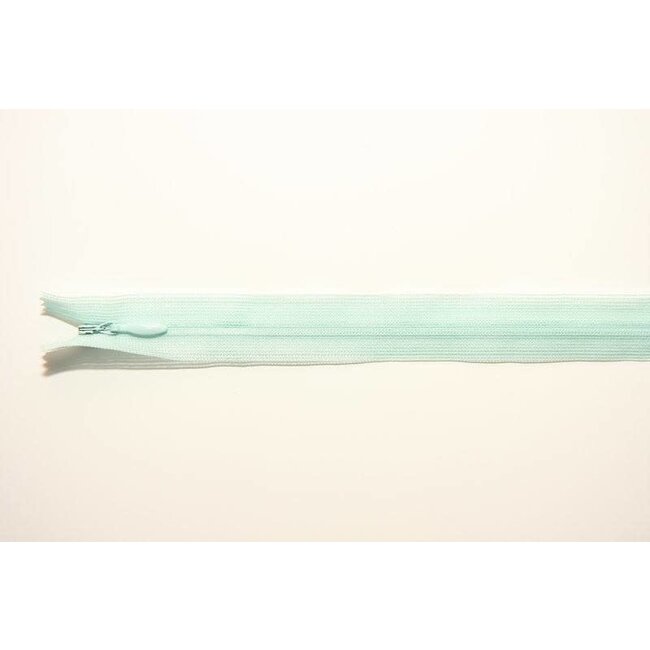 Blinde rits - Zeegroen - Pastel