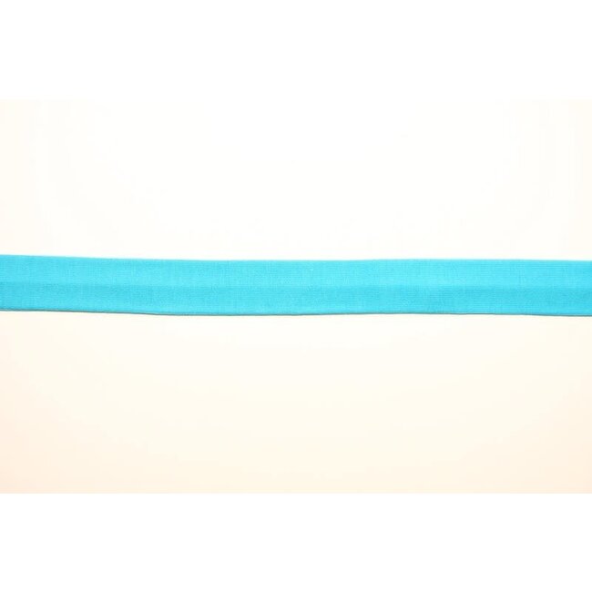 Voorgevouwen tricot-biais - Turquoise