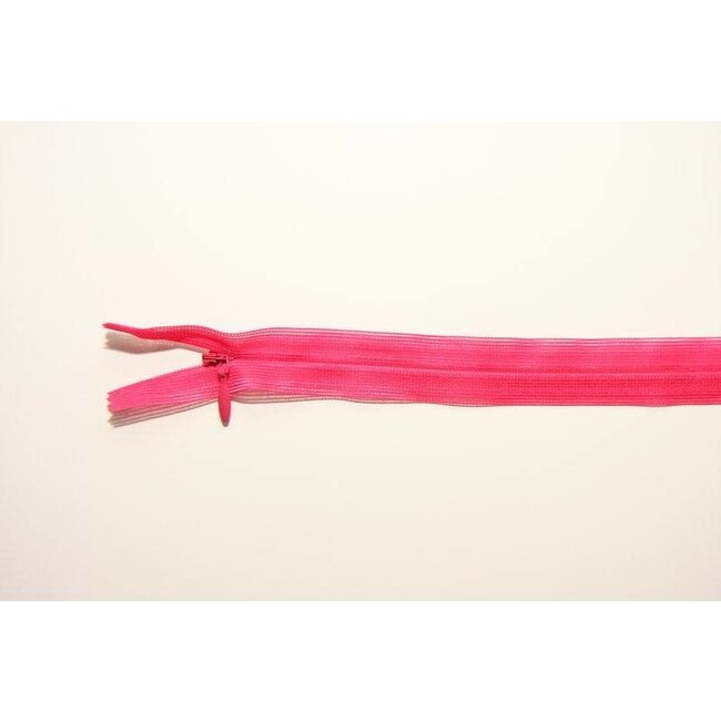 Blinde rits - Fushia roze