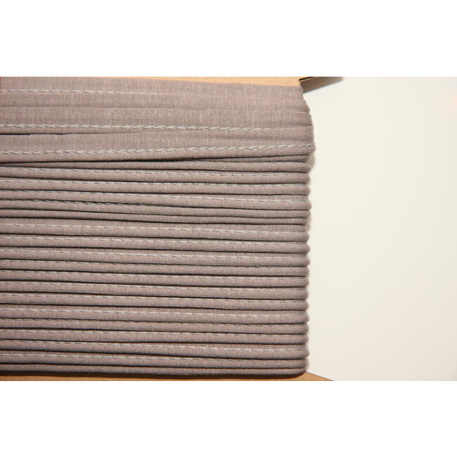 Elastische paspel - Grijs/Taupe