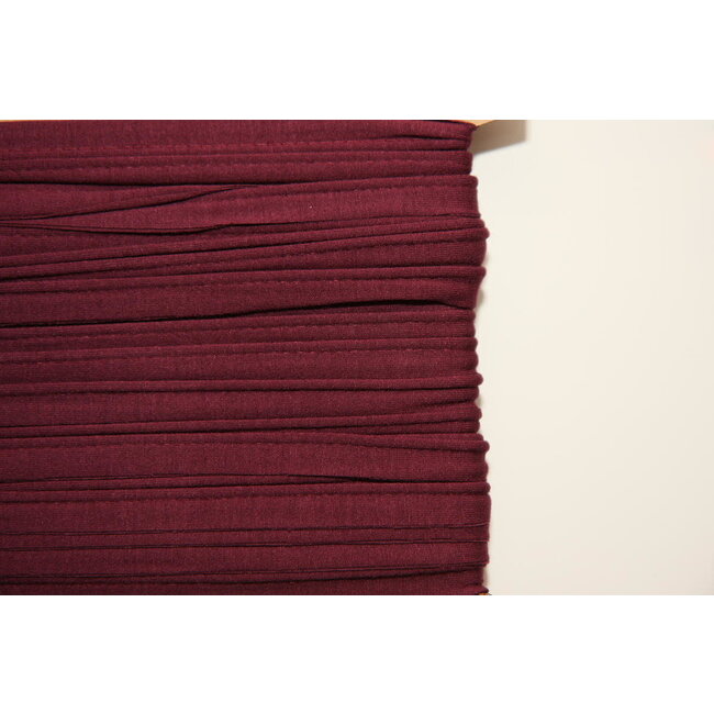Elastische paspel - Licht Aubergine
