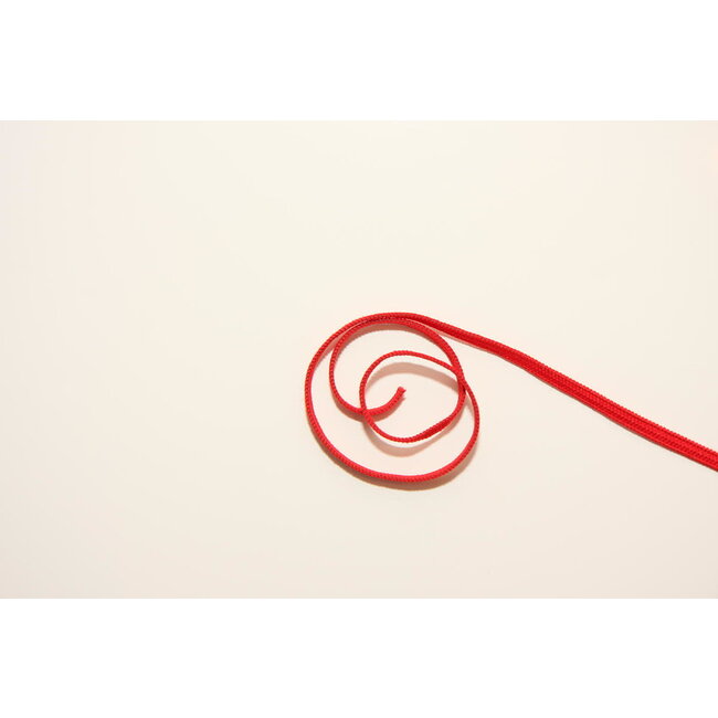 Platte Elastiek - Rood - 5 meter