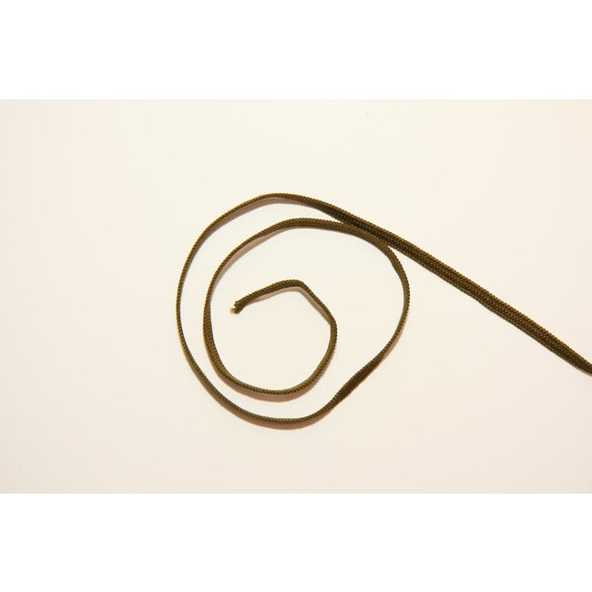 Platte Elastiek - Mosgroen - 5 meter