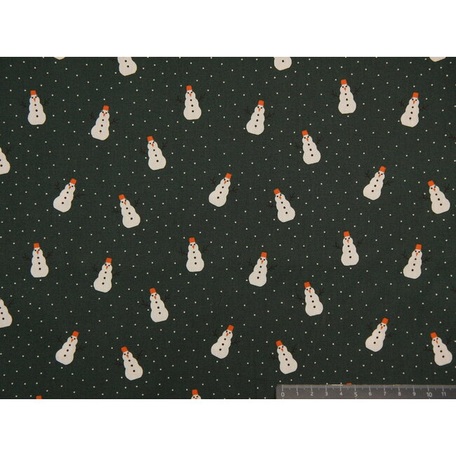 Christmas Snowman- Groen