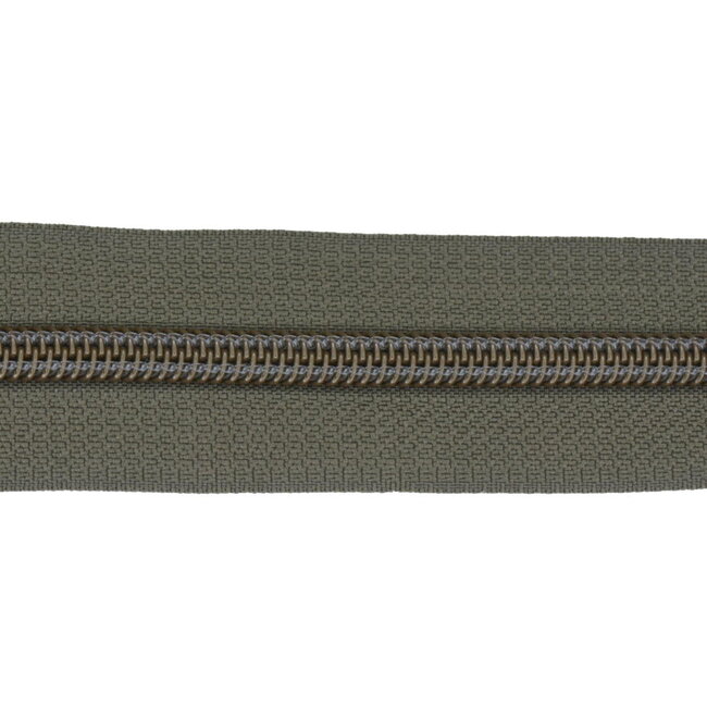 Rits aan de Meter - Kaki / Brons