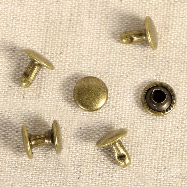 Rivetten - 8mm - Brons