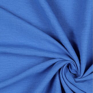 Modestoffen - Het Stoffenhuis Papillon - Helder Blauw