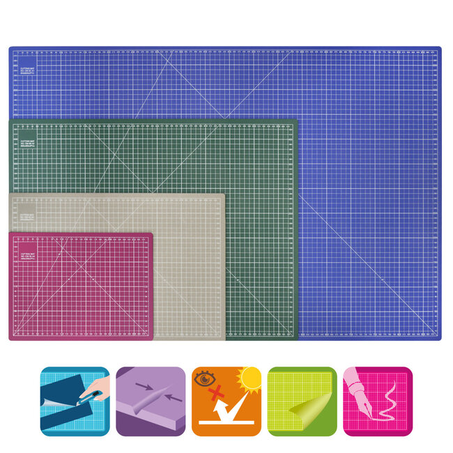 Snijmatje A4 - 300x220x3 - Groen