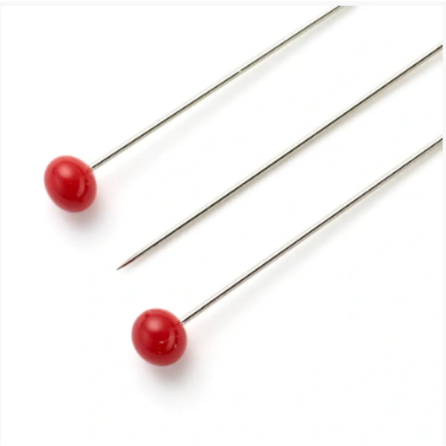 Glaskopspelden 40mm - Rood