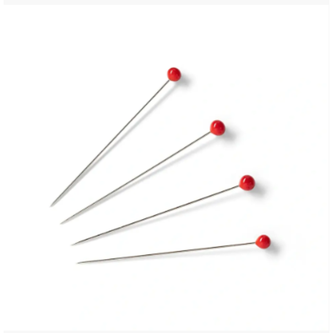 Glaskopspelden 40mm - Rood