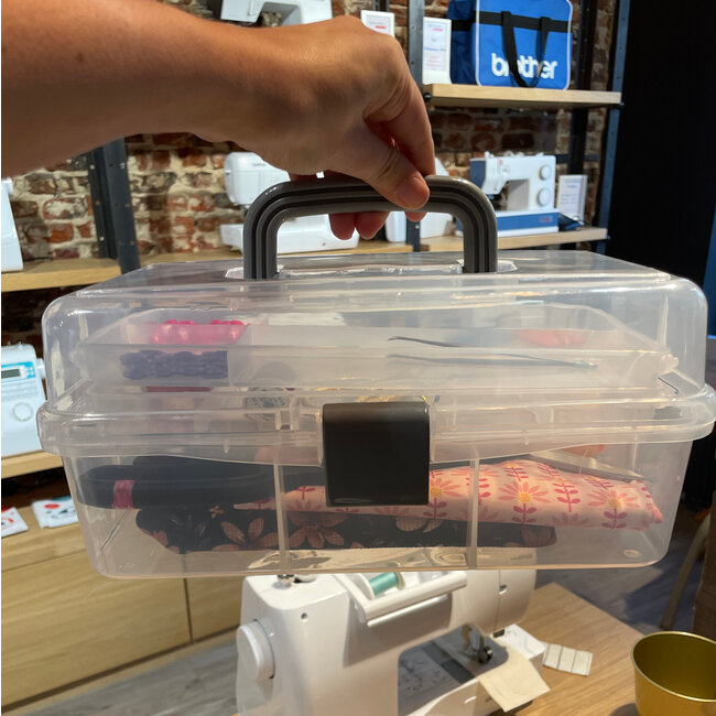 Naaikoffertje - Transparant