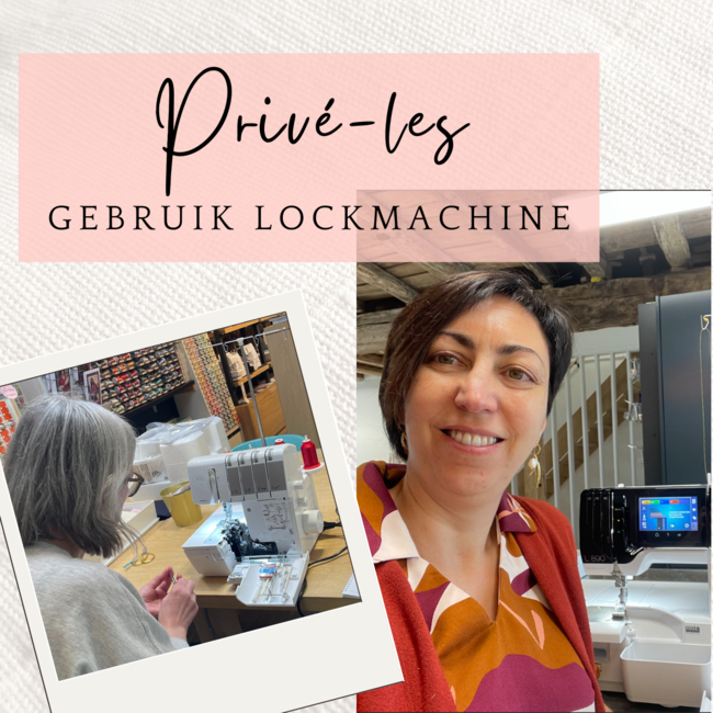 Privé-les: Werken met de overlock