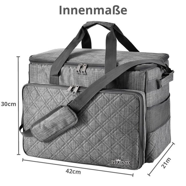 Draagtas Quiltmotief - Naaimachine