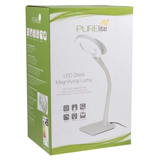 PURElite - LED - Dimbare bureau loeplamp