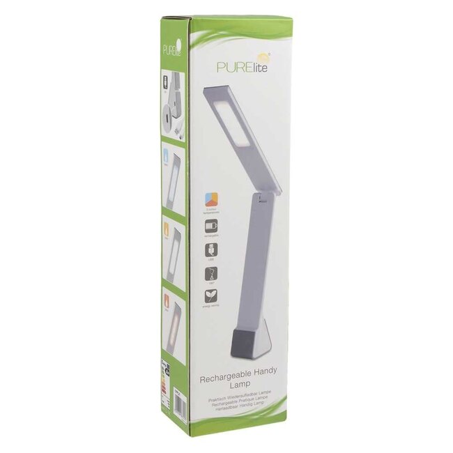 PURElite - LED - Oplaadbare draadloze handy-lamp