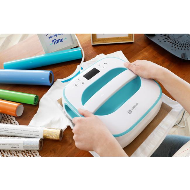 Loklik - Easy Heat Press - Loklik Blauw