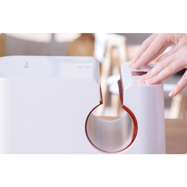 Loklik - Auto Tumbler Heat Press (mokkenpers) - Wit