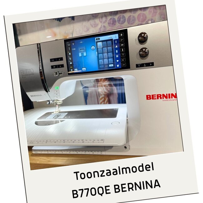 BERNINA - B770QE Plus - Toonzaalmodel