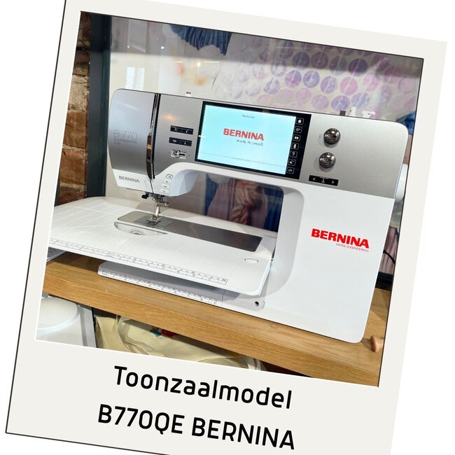 BERNINA - B770QE Plus - Toonzaalmodel