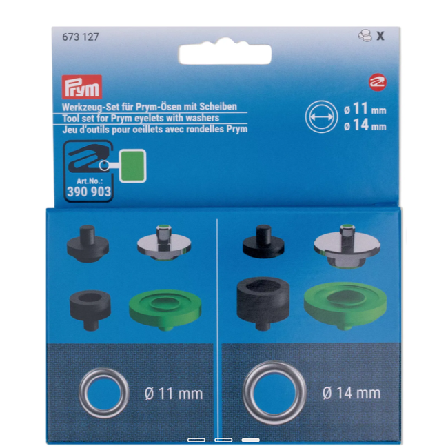 Vario Creative Tool - Tool Set Eyelets - 11/14 mm